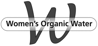 W WOMEN'S ORGANIC WATER