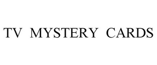 TV MYSTERY CARDS