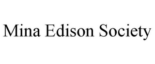 MINA EDISON SOCIETY