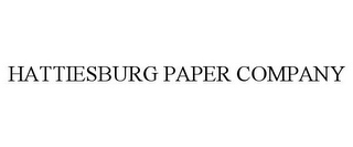 HATTIESBURG PAPER COMPANY