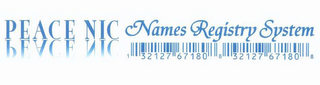 PEACE NIC NAMES REGISTRY SYSTEM
