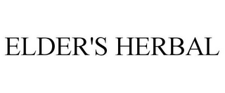 ELDER'S HERBAL