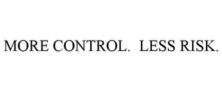 MORE CONTROL. LESS RISK.