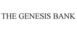 THE GENESIS BANK