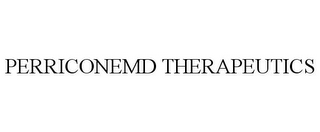 PERRICONEMD THERAPEUTICS