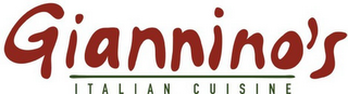 GIANNINO'S ITALIAN CUISINE