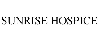 SUNRISE HOSPICE