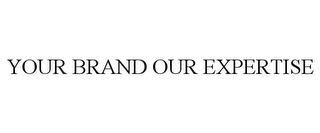 YOUR BRAND OUR EXPERTISE