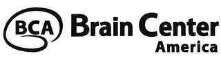 BCA BRAIN CENTER AMERICA