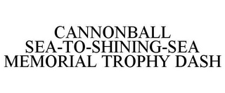 CANNONBALL SEA-TO-SHINING-SEA MEMORIAL TROPHY DASH