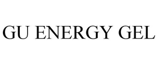 GU ENERGY GEL