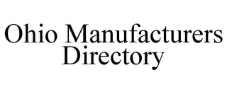 OHIO MANUFACTURERS DIRECTORY