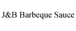 J&B BARBEQUE SAUCE