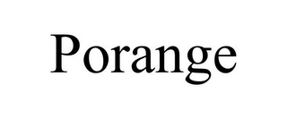 PORANGE