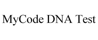 MYCODE DNA TEST