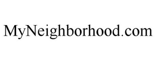 MYNEIGHBORHOOD.COM