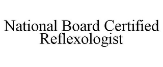 NATIONAL BOARD CERTIFIED REFLEXOLOGIST