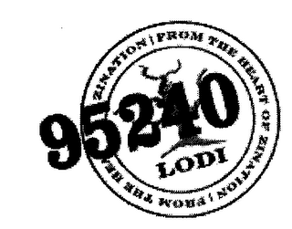 95240 LODI FROM THE HEART OF ZINATION