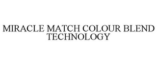 MIRACLE MATCH COLOUR BLEND TECHNOLOGY