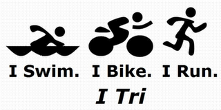 I SWIM. I BIKE. I RUN. I TRI