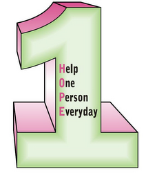 1 HELP ONE PERSON EVERYDAY