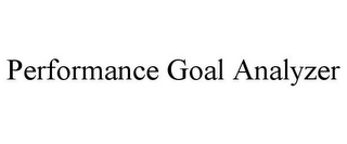 PERFORMANCE GOAL ANALYZER