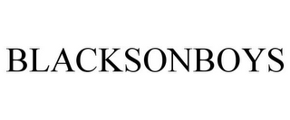 BLACKSONBOYS