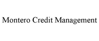 MONTERO CREDIT MANAGEMENT