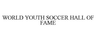 WORLD YOUTH SOCCER HALL OF FAME