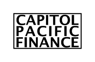 CAPITOL PACIFIC FINANCE