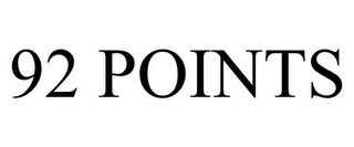 92 POINTS