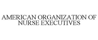 AMERICAN ORGANIZATION OF NURSE EXECUTIVES