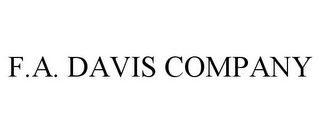 F.A. DAVIS COMPANY