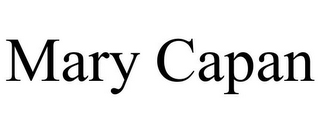 MARY CAPAN