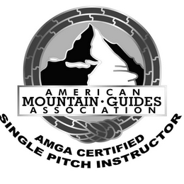 AMERICAN MOUNTAIN · GUIDES ASSOCIATION AMGA CERTIFIED SINGLE PITCH INSTRUCTOR