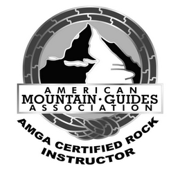 AMERICAN MOUNTAIN · GUIDES ASSOCIATION AMGA CERTIFIED ROCK INSTRUCTOR