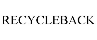 RECYCLEBACK