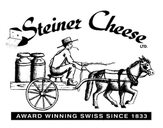 STEINER CHEESE LTD. AWARD WINNING SWISS SINCE 1833