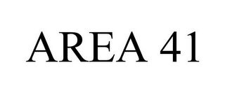 AREA 41
