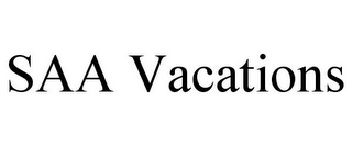 SAA VACATIONS