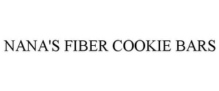 NANA'S FIBER COOKIE BARS