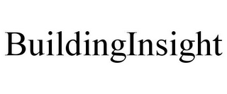 BUILDINGINSIGHT