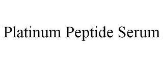 PLATINUM PEPTIDE SERUM