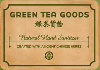 GREEN TEA GOODS NATURAL HAND SANITIZER CRAFTED WITH ANCIENT CHINESE HERBS