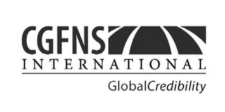 CGFNS INTERNATIONAL GLOBALCREDIBILITY