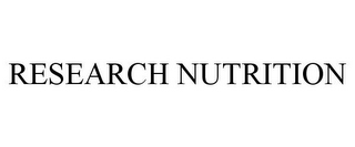 RESEARCH NUTRITION