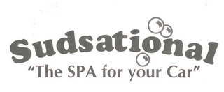 SUDSATIONAL "THE SPA FOR YOUR CAR"