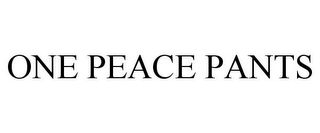 ONE PEACE PANTS
