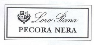 LORO PIANA PECORA NERA