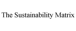 THE SUSTAINABILITY MATRIX